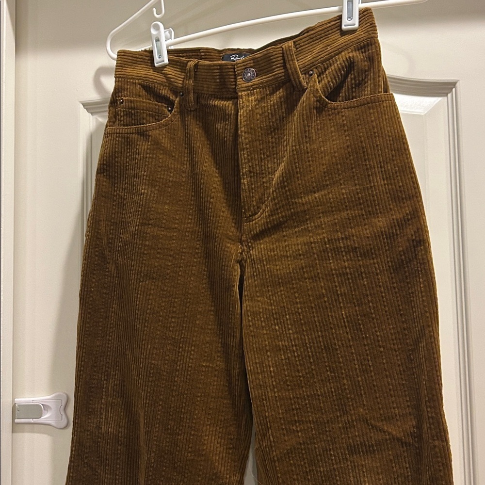 Rails Getty High Rise Corduroy Pants Ground Cinnamon - Picture 3 of 10